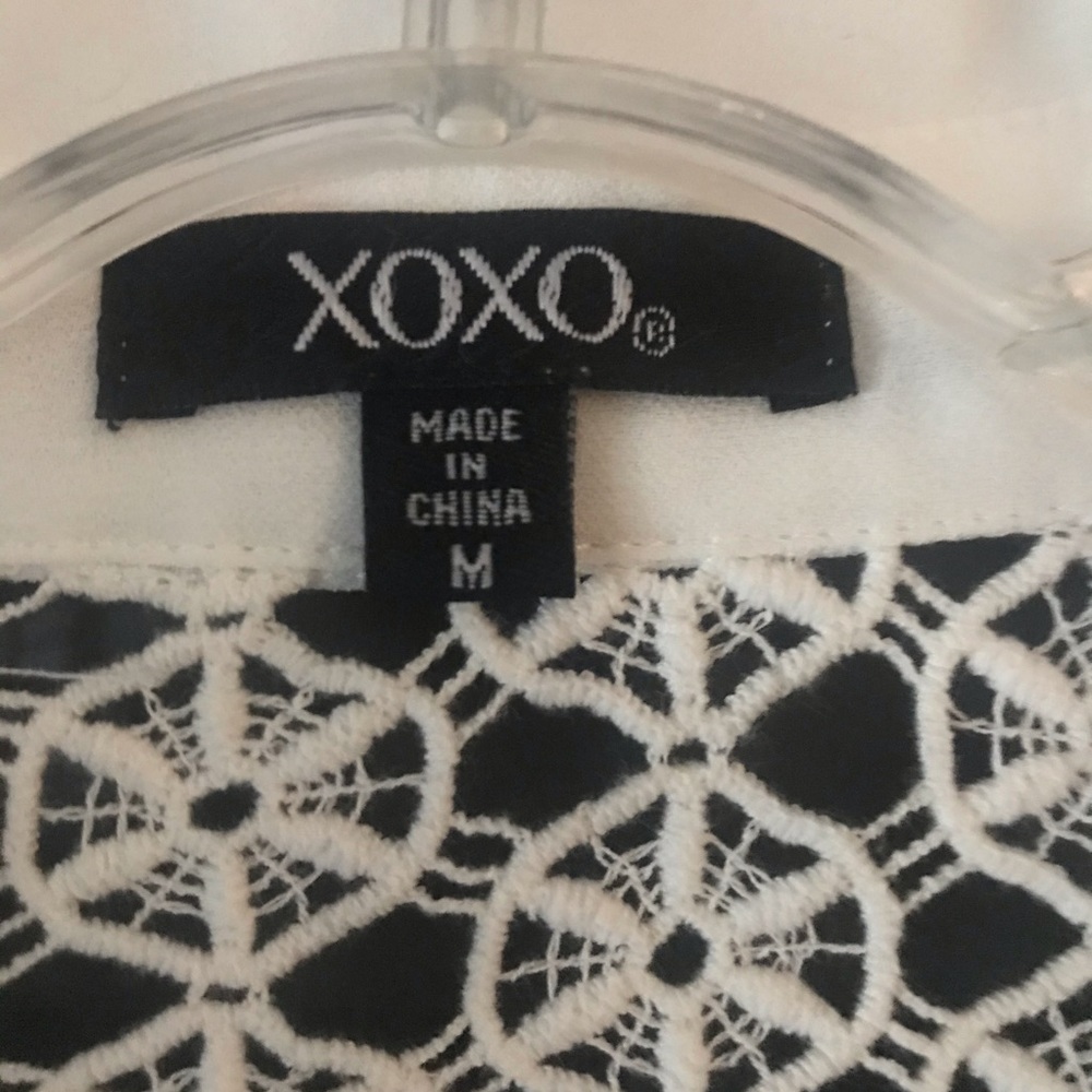 🔵2/$25 XOXO Sheer Blouse - Picture 3 of 3